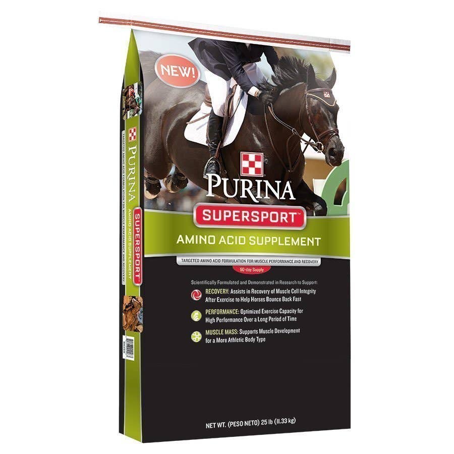 Purina Supersport Muscle Supplement Horse Feed 25 Lb.