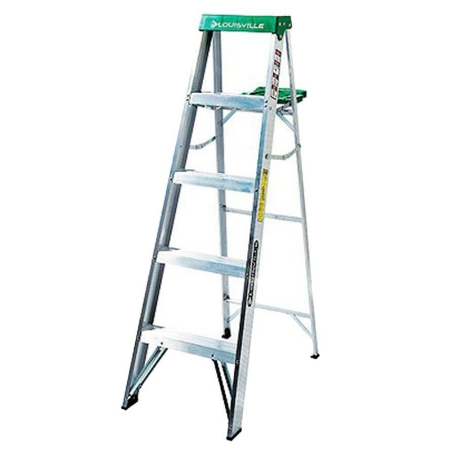 Louisville Ladder Aluminum Stepladder, 225 lbs