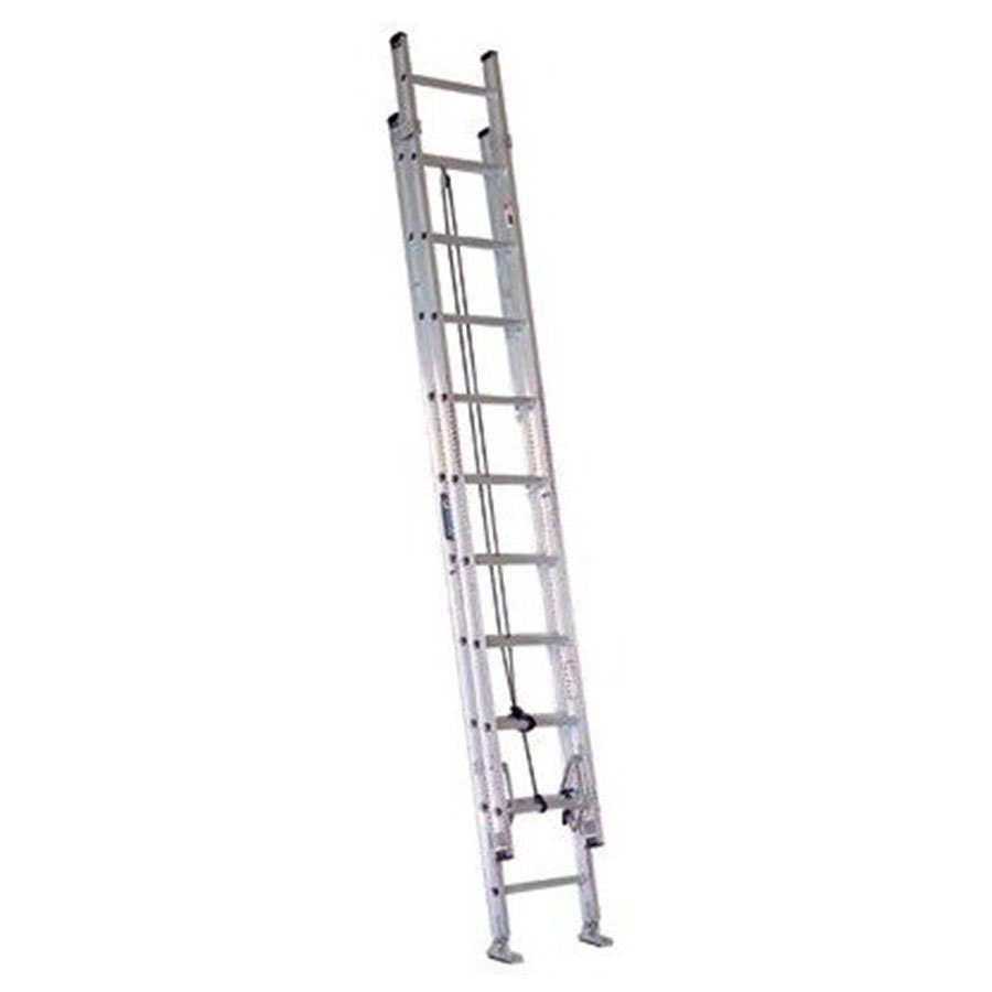 Louisville Ladder Aluminum Extension Ladder, 300 lbs