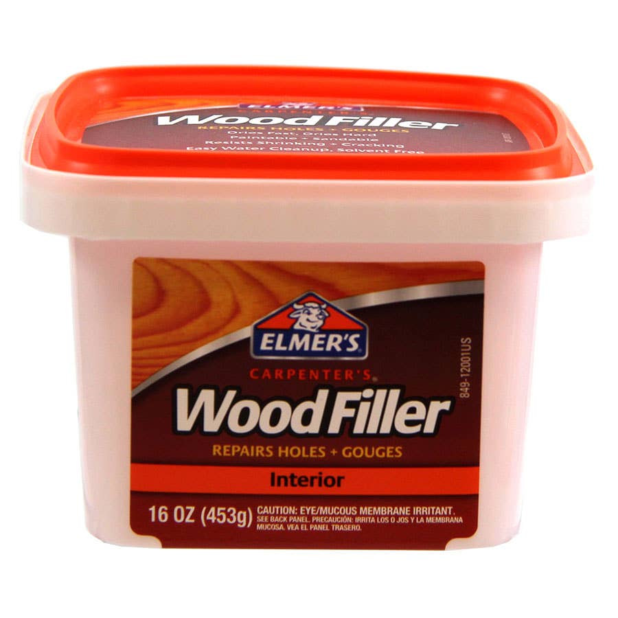 Elmer's E849D8 16 Oz Carpenters Interior Wood Filler